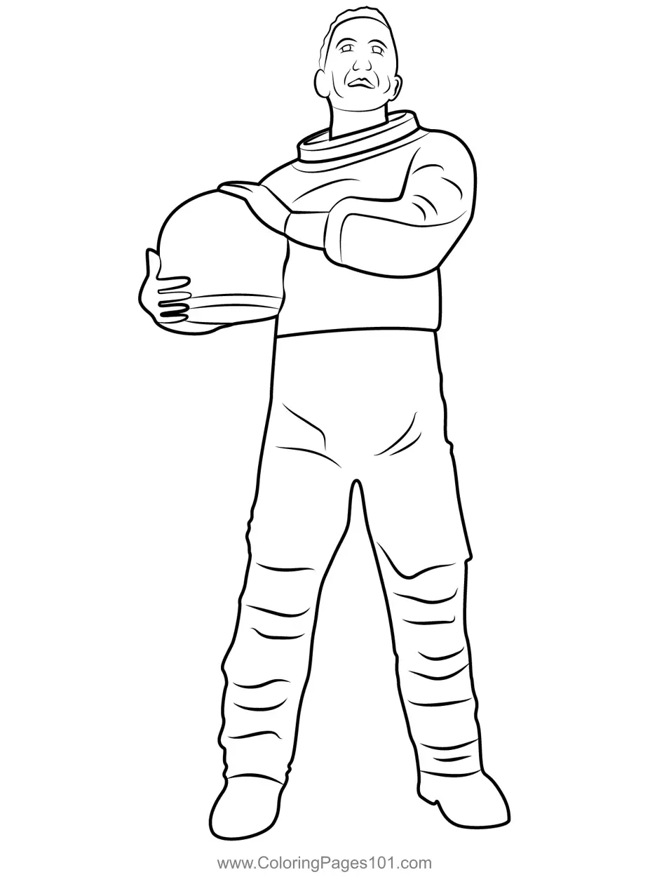 Astronauts Coloring Pages
