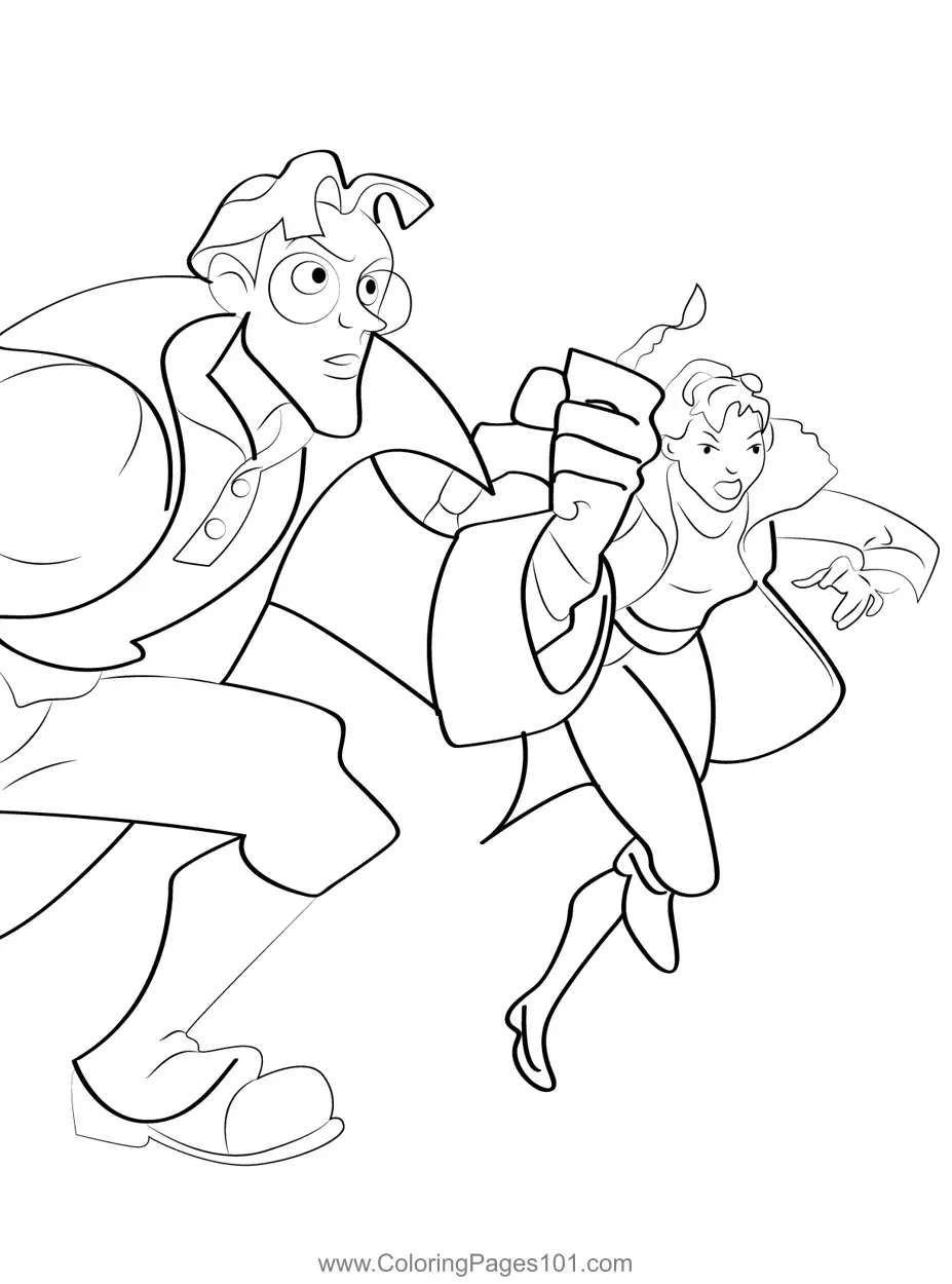 Atlantis The Lost Empire Coloring Pages 5