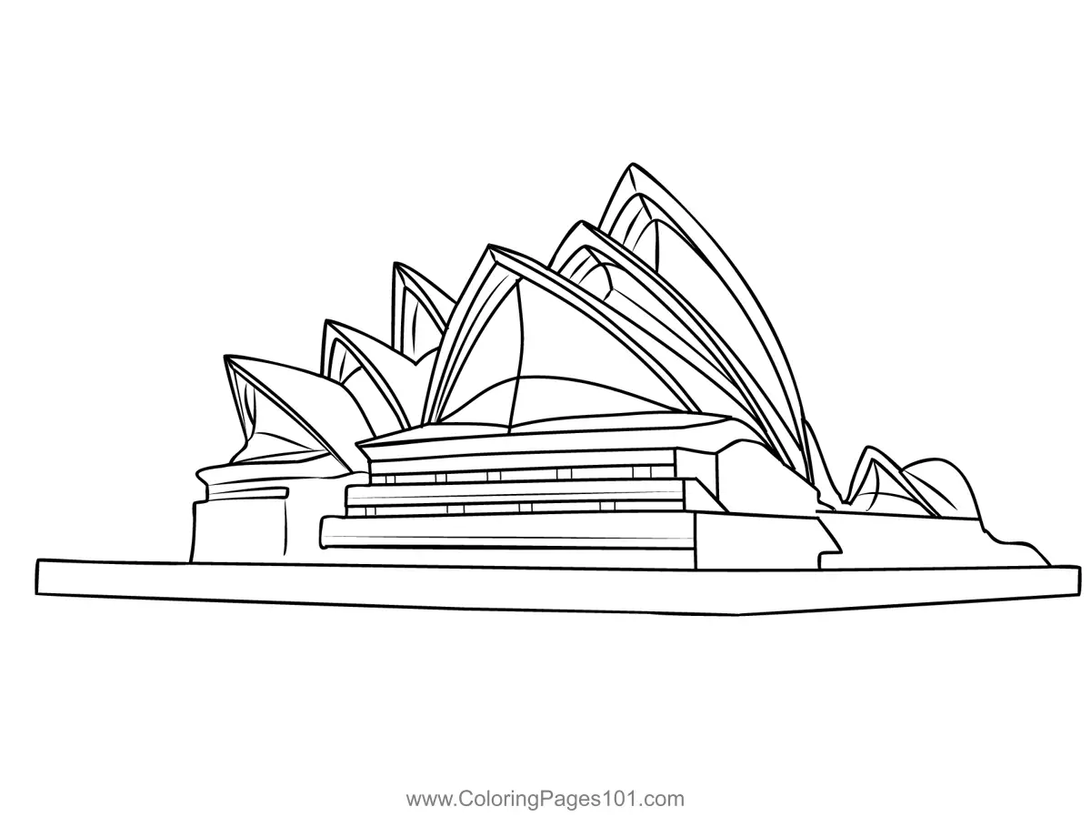 Australia Coloring Pages 2