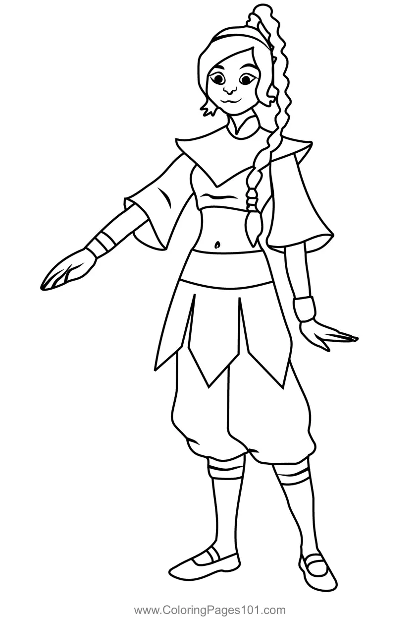 Avatar the Last Airbender Coloring Pages 10