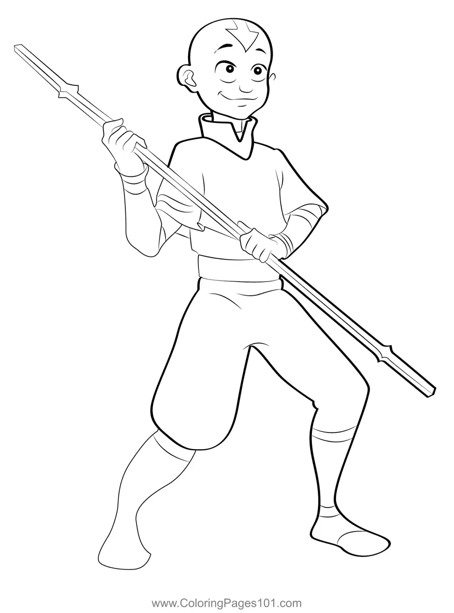 Avatar the Last Airbender Coloring Pages 11
