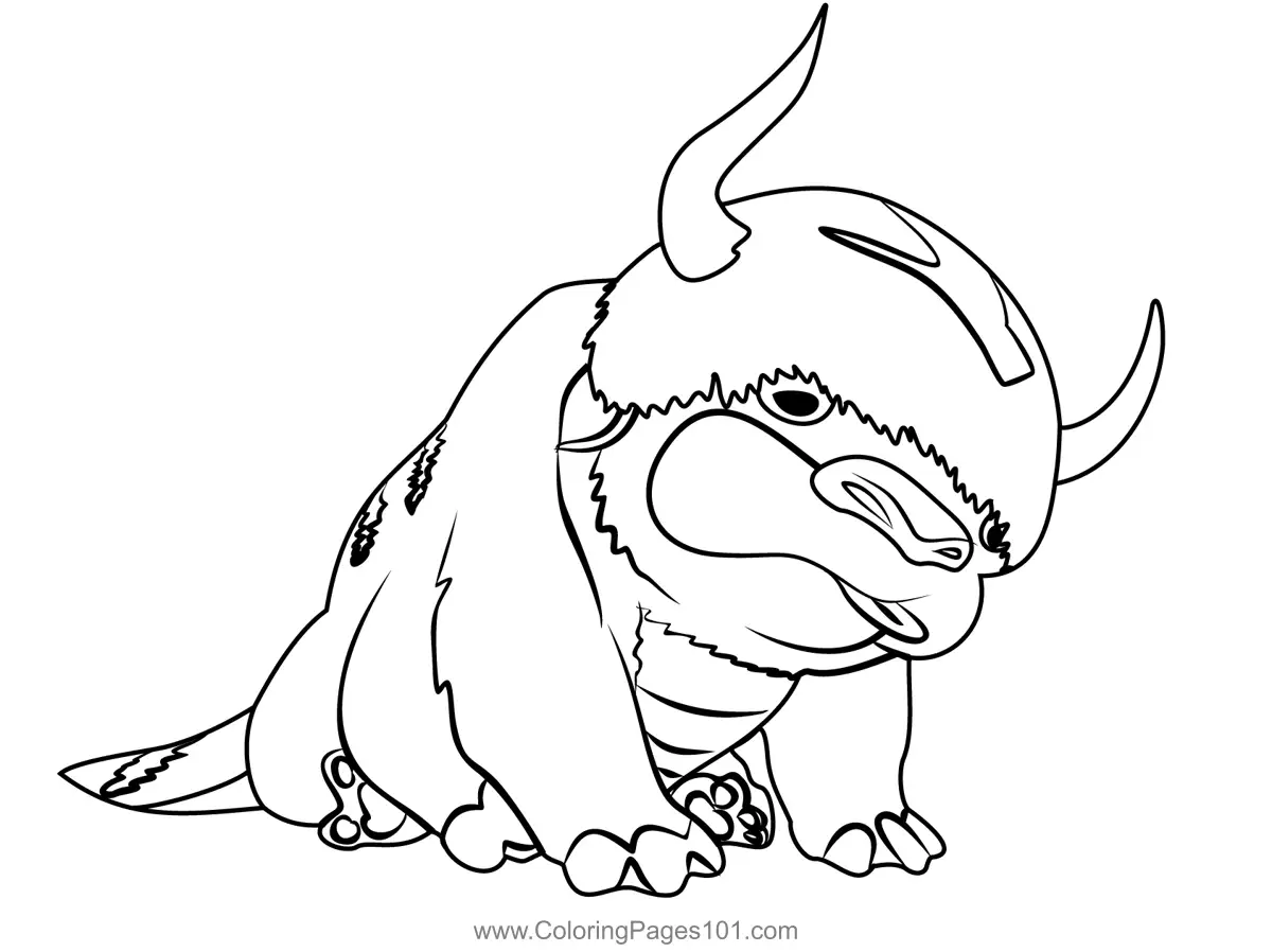 Avatar the Last Airbender Coloring Pages 8