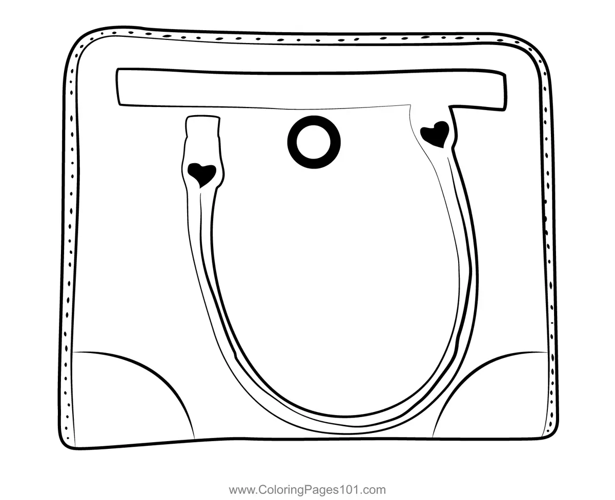 Bags Coloring Pages 10