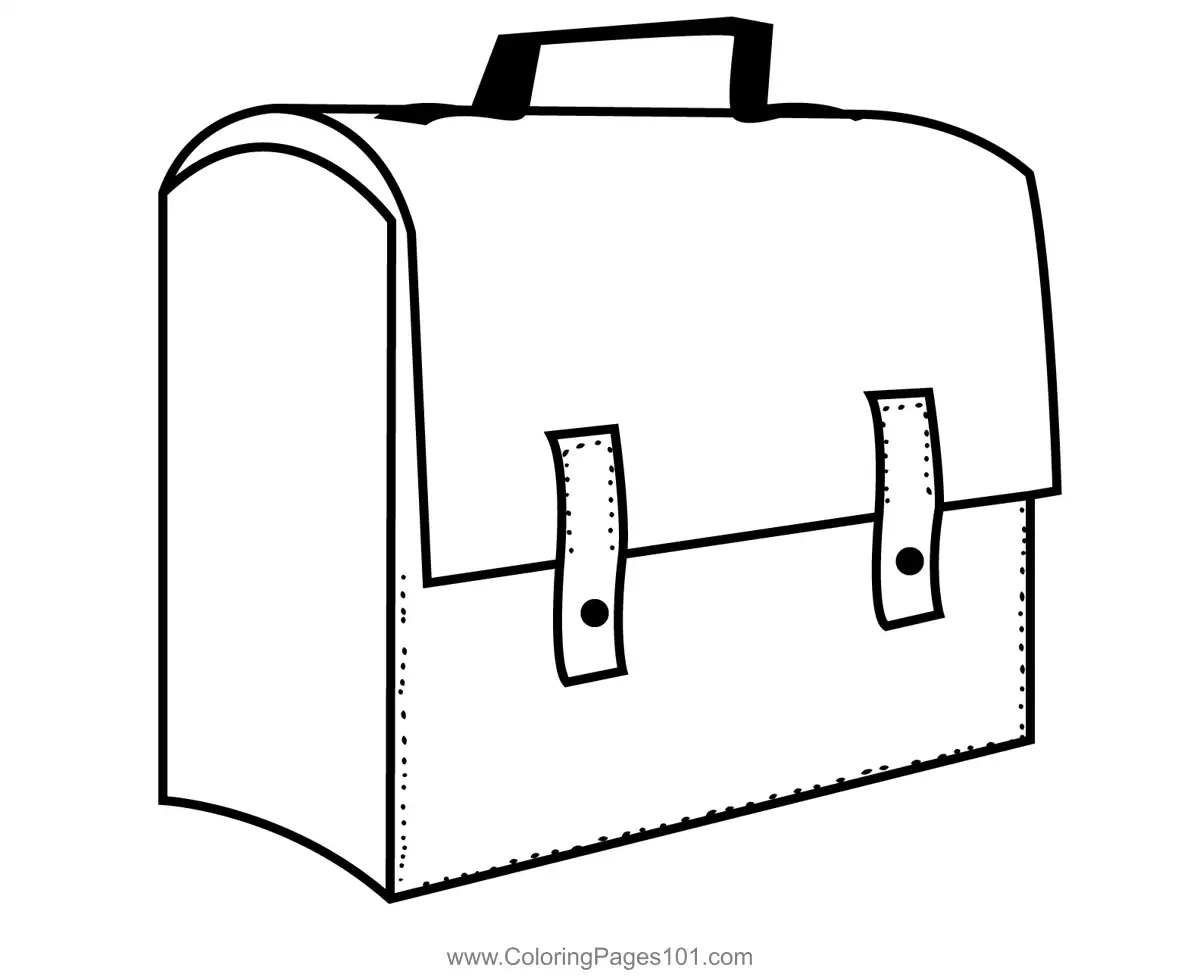 Bags Coloring Pages 4