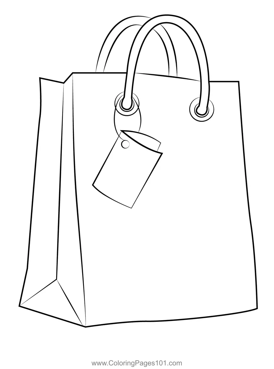 Bags Coloring Pages 6