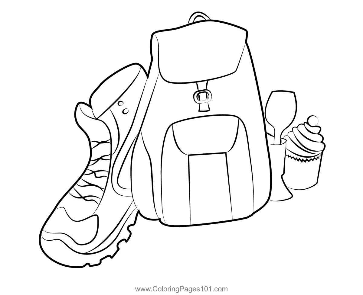 Bags Coloring Pages 8