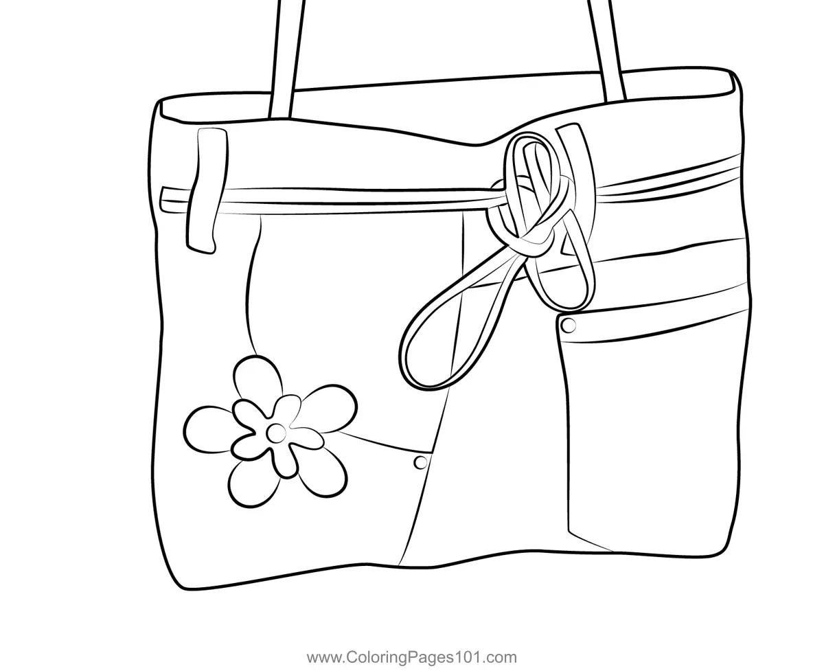 Bags Coloring Pages 9