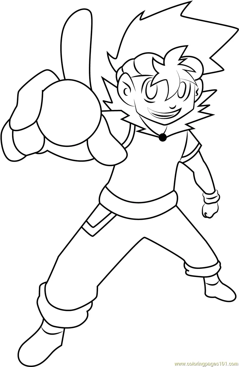 Bakugan Battle Brawlers Coloring Pages 9