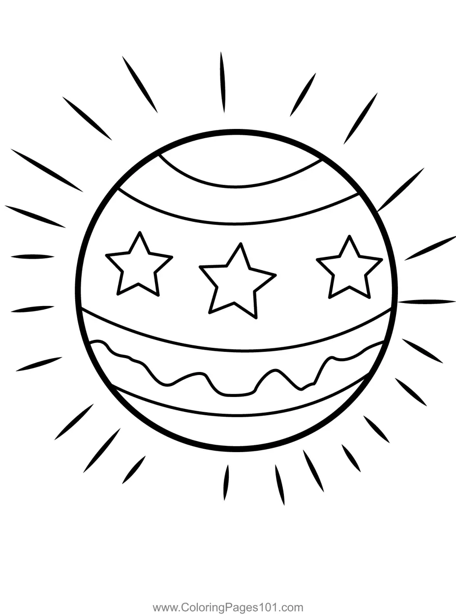 Balls Coloring Pages 3