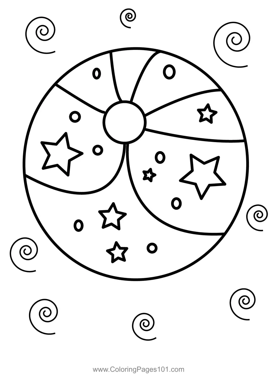 Balls Coloring Pages 4