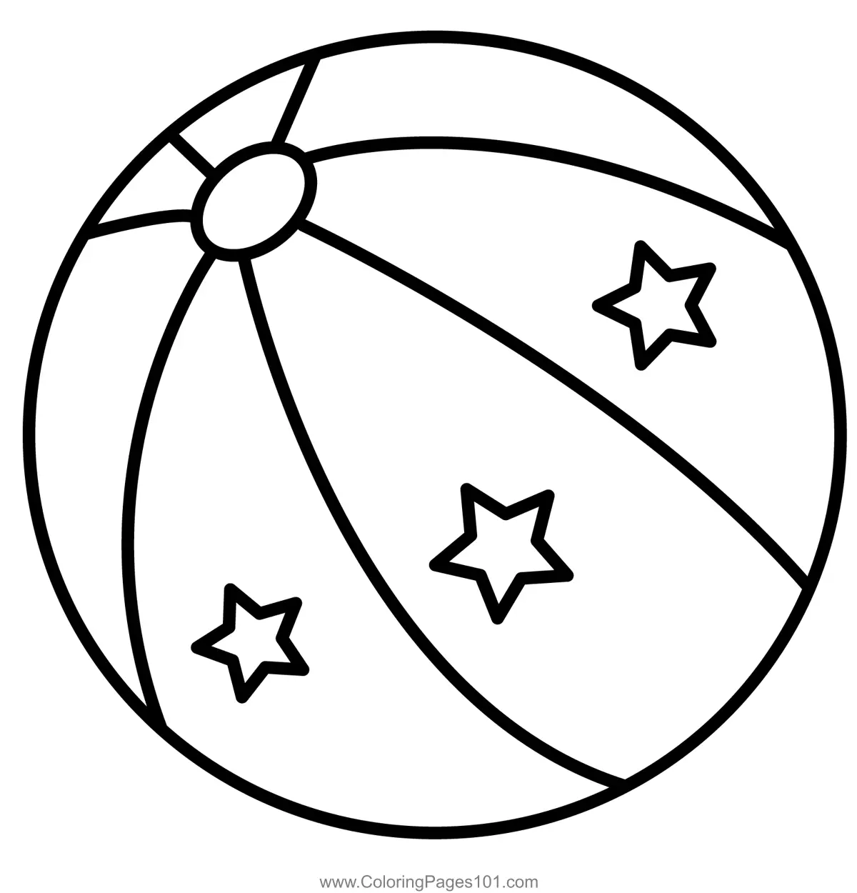 Balls Coloring Pages 5
