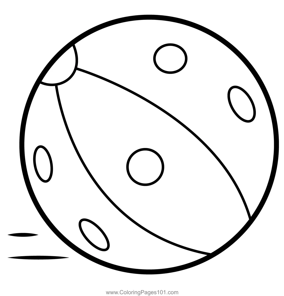Balls Coloring Pages 7