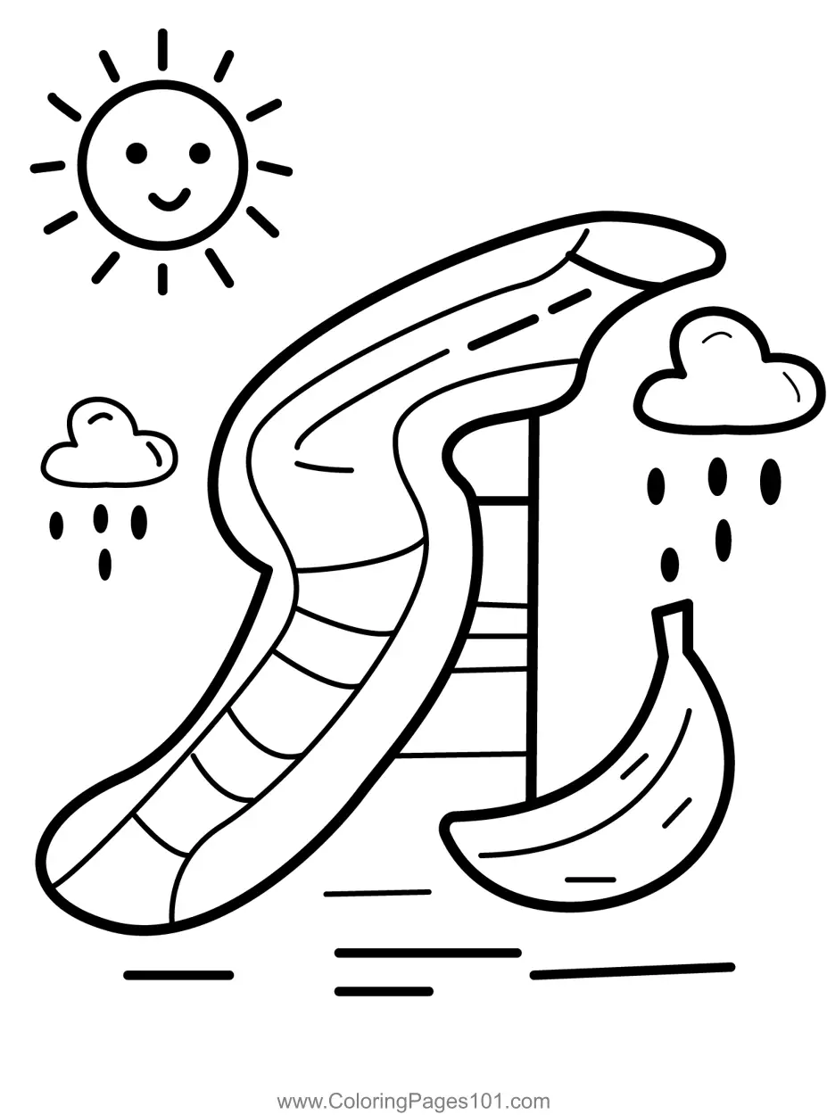 Banana Coloring Pages 5