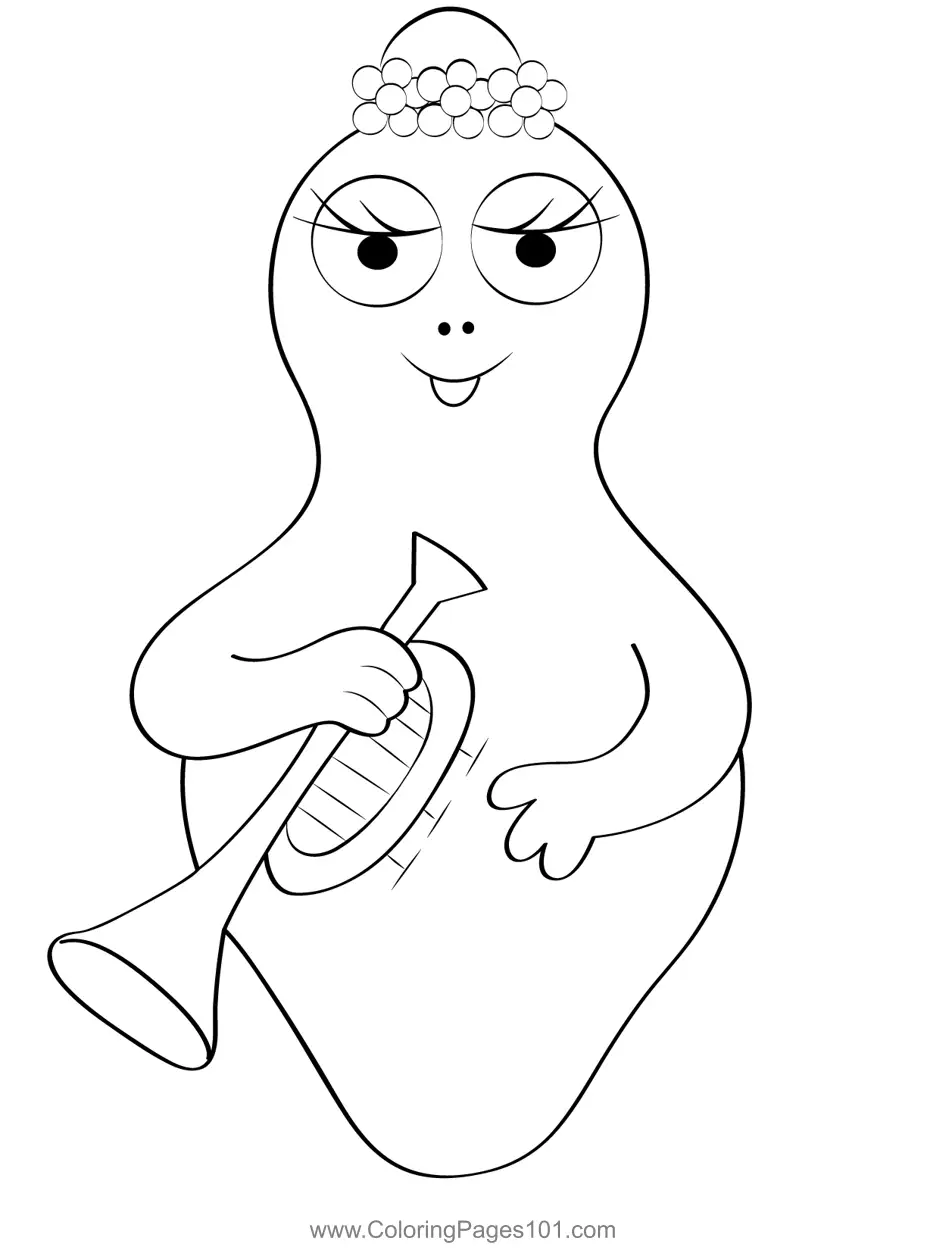 Barbapapa Coloring Pages 1