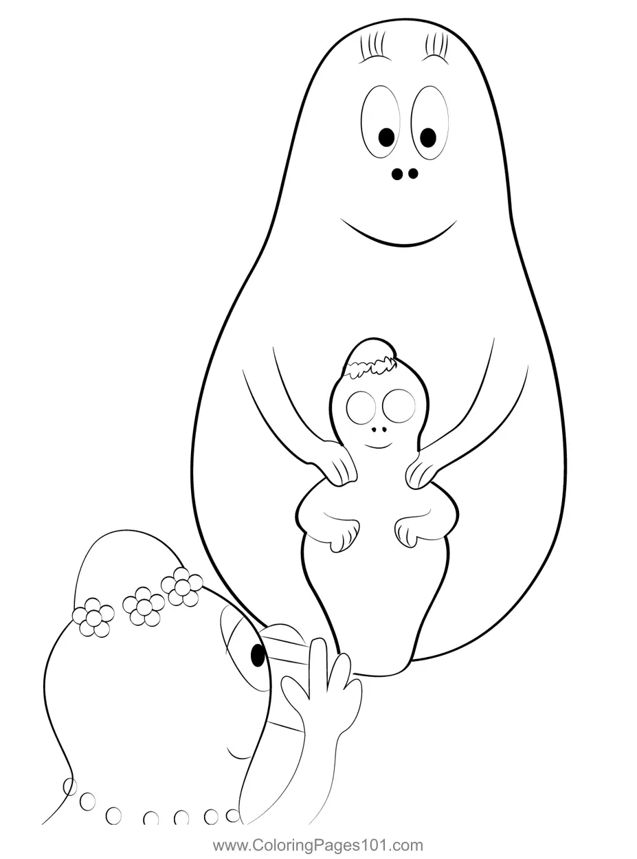 Barbapapa Coloring Pages 10
