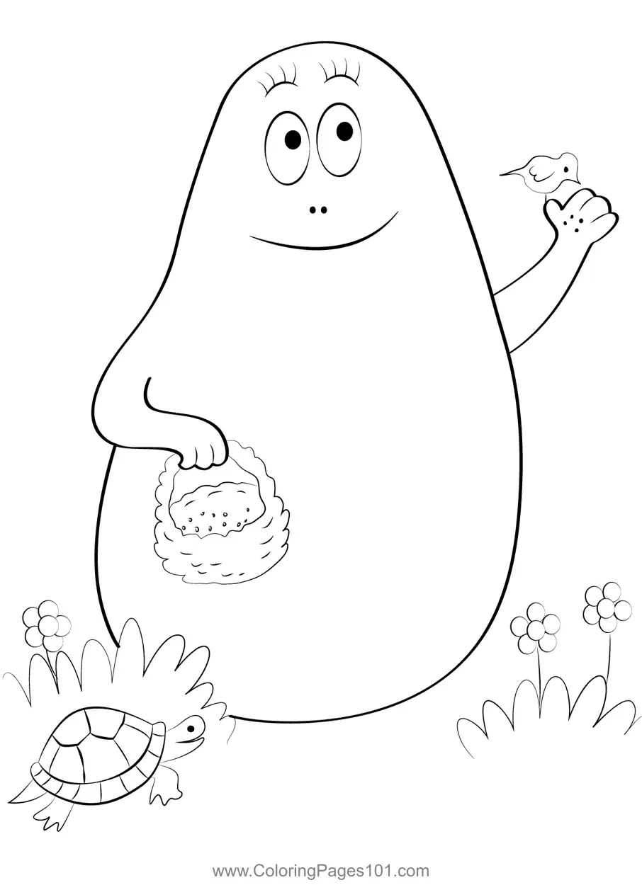 Barbapapa Coloring Pages 4