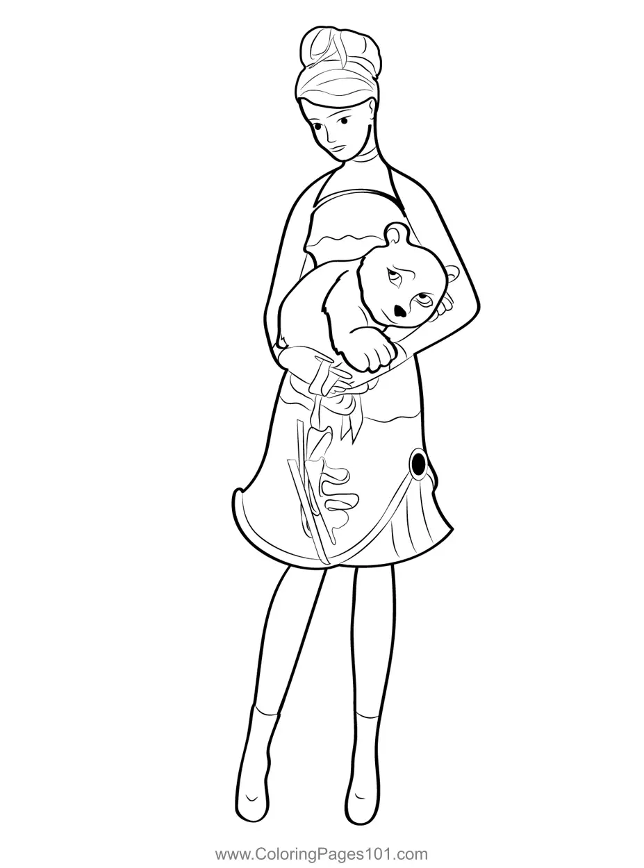 Barbie and the Magic of Pegasus Coloring Pages 2