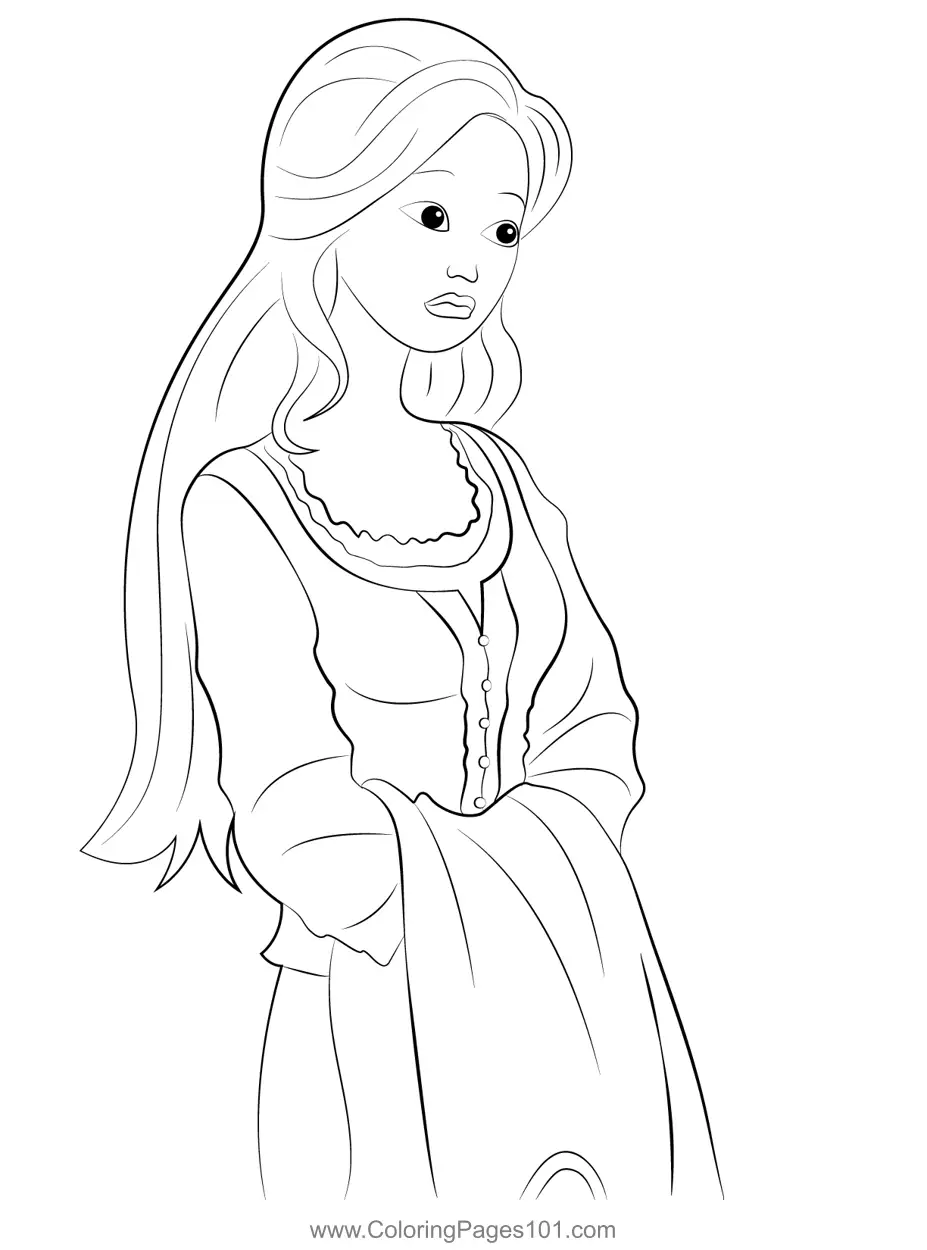 Barbie and the Three Musketeers Coloring Pages 3