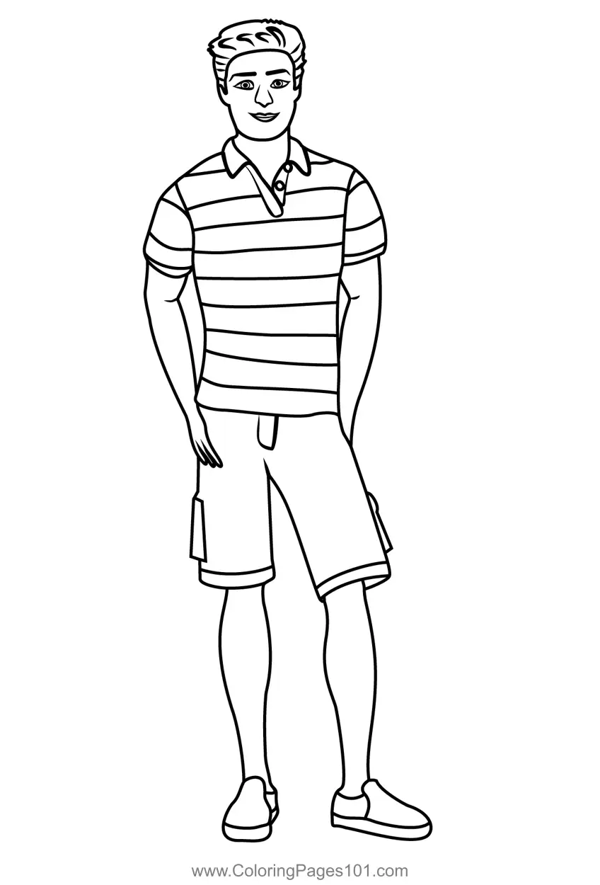 Barbie Life in the Dreamhouse Coloring Pages 11