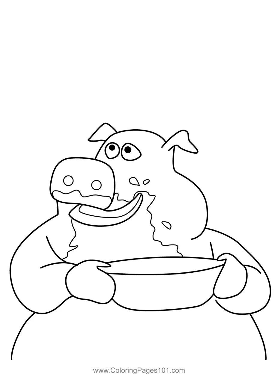 Barnyard Coloring Pages 1