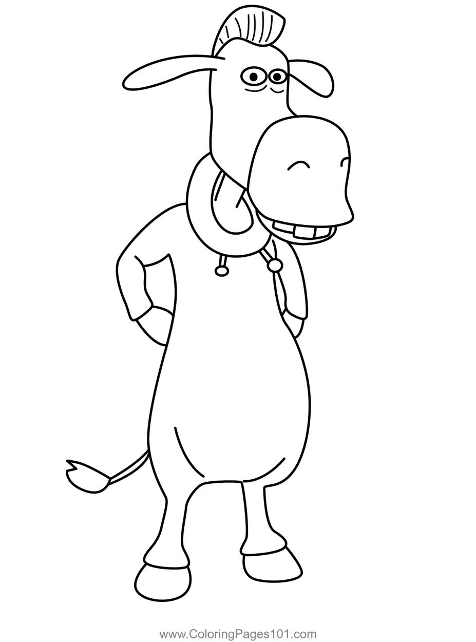 Barnyard Coloring Pages 3