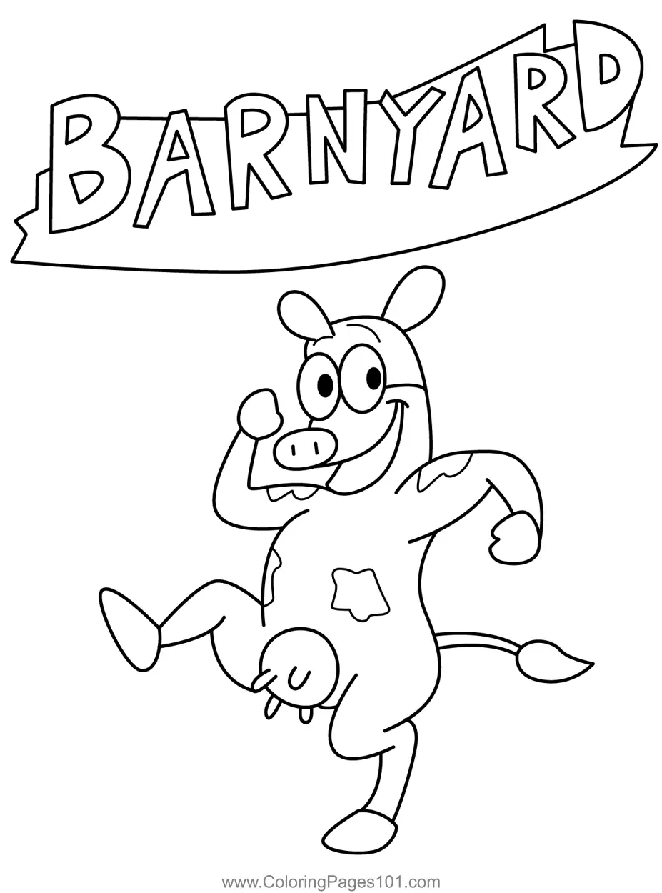 Barnyard Coloring Pages