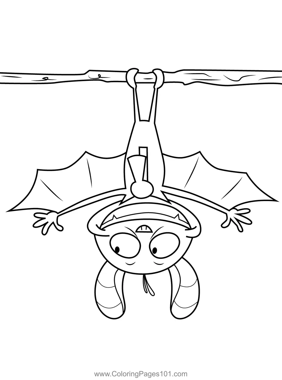 Bat Pat Coloring Pages 3