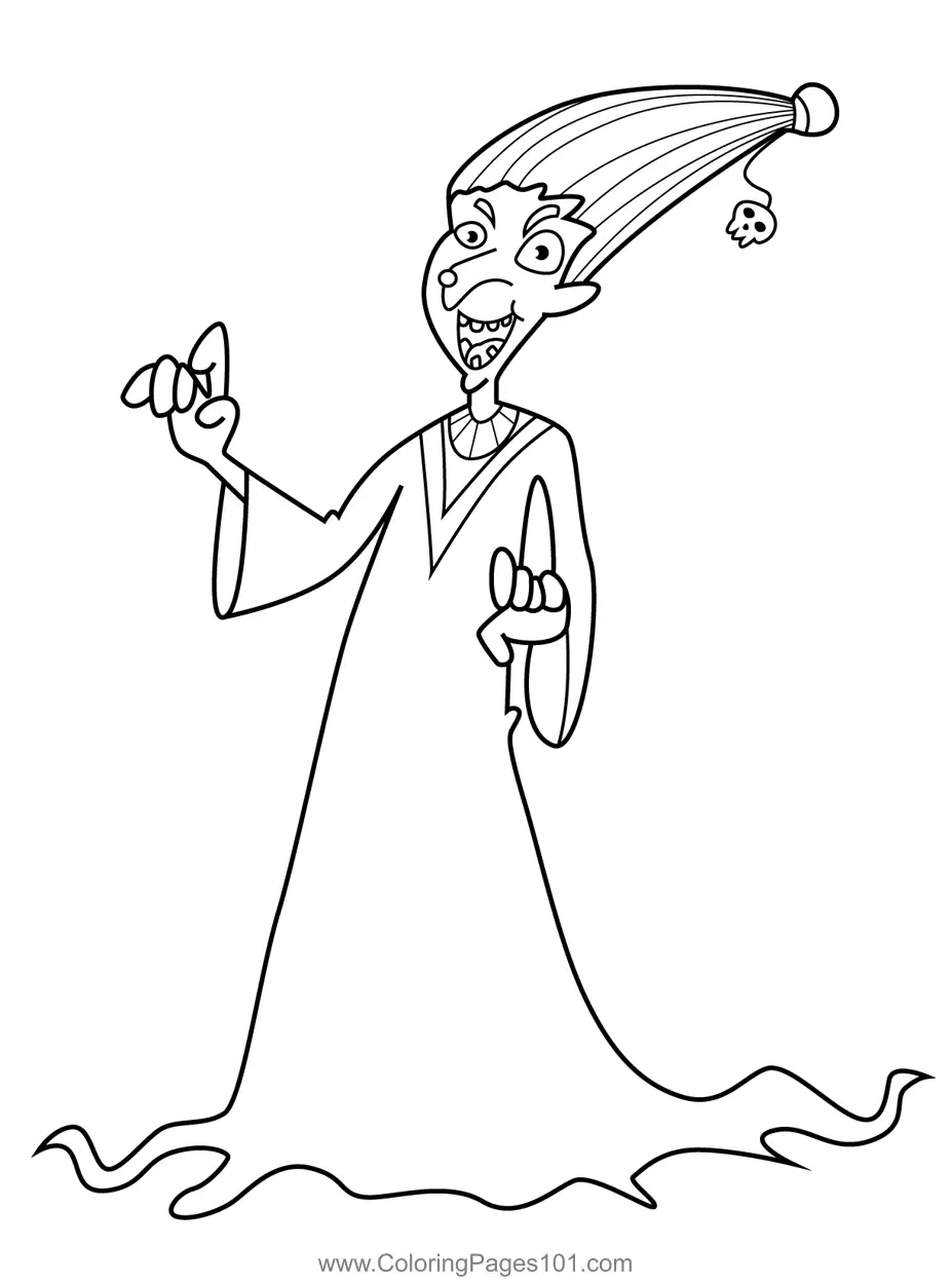 Bat Pat Coloring Pages 6