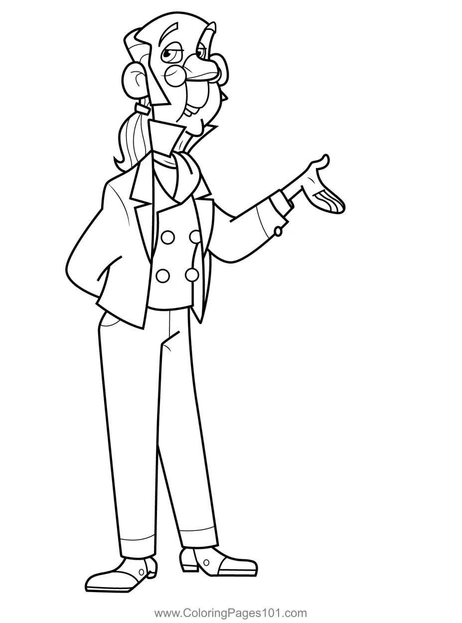 Bat Pat Coloring Pages 7