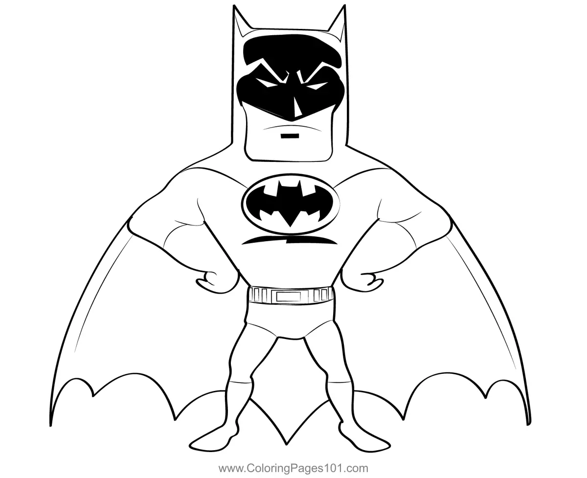 Batman Coloring Pages 11