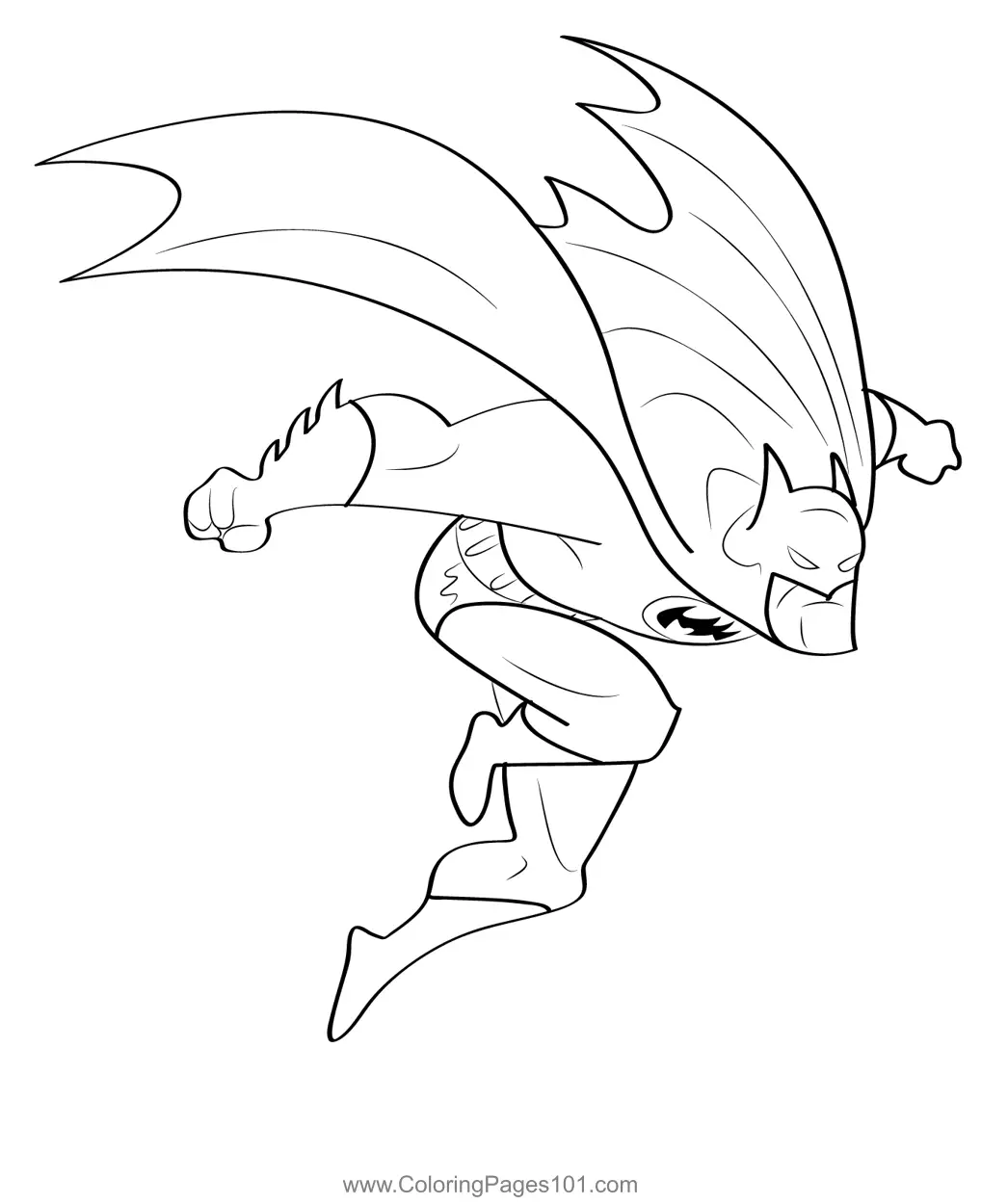 Batman Coloring Pages