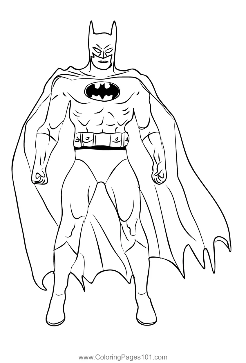Batman Coloring Pages 3