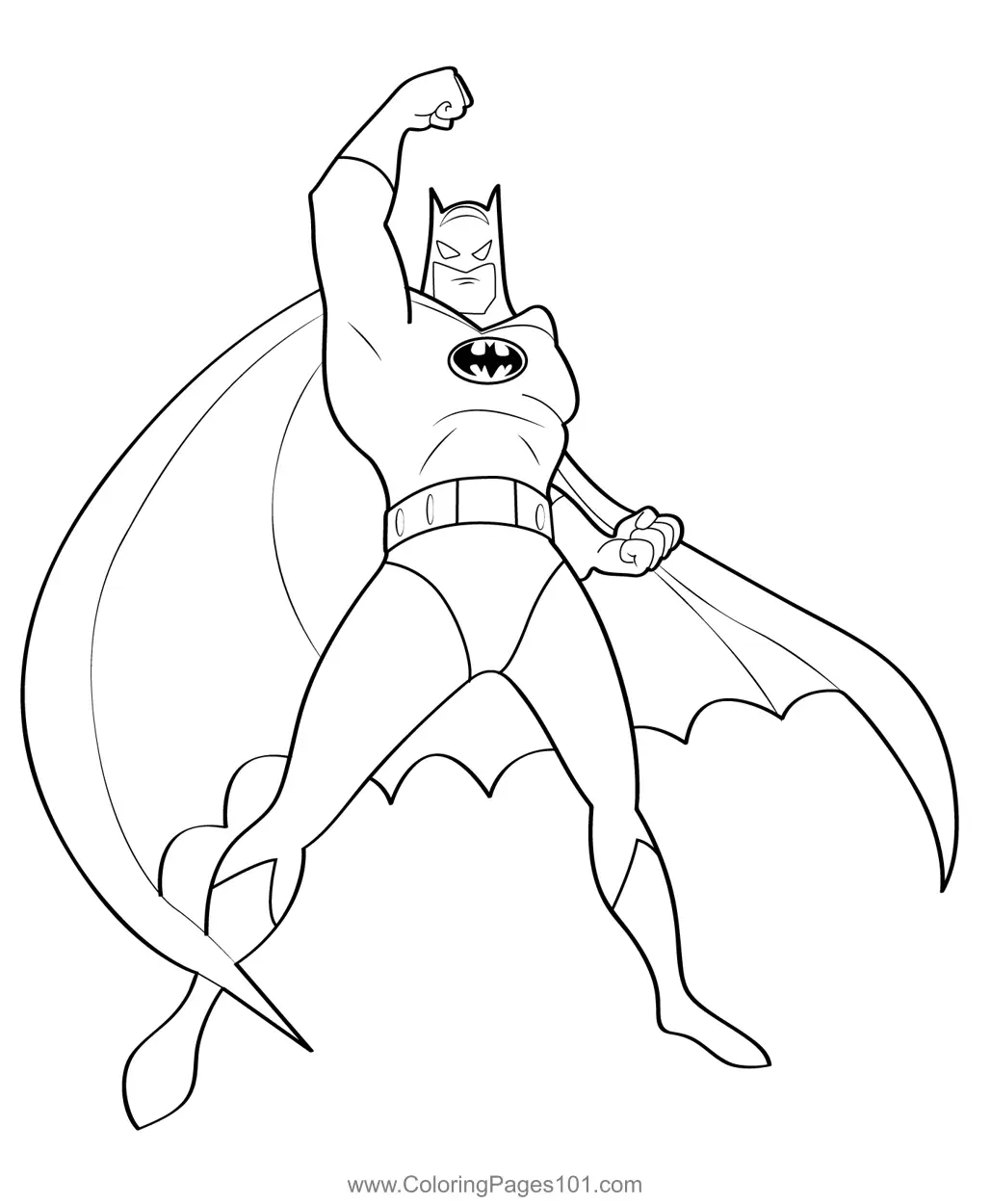 Batman Coloring Pages 8