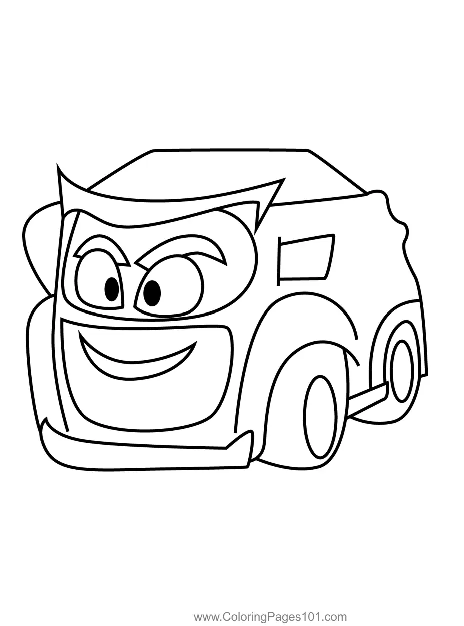 Batwheels Coloring Pages 3