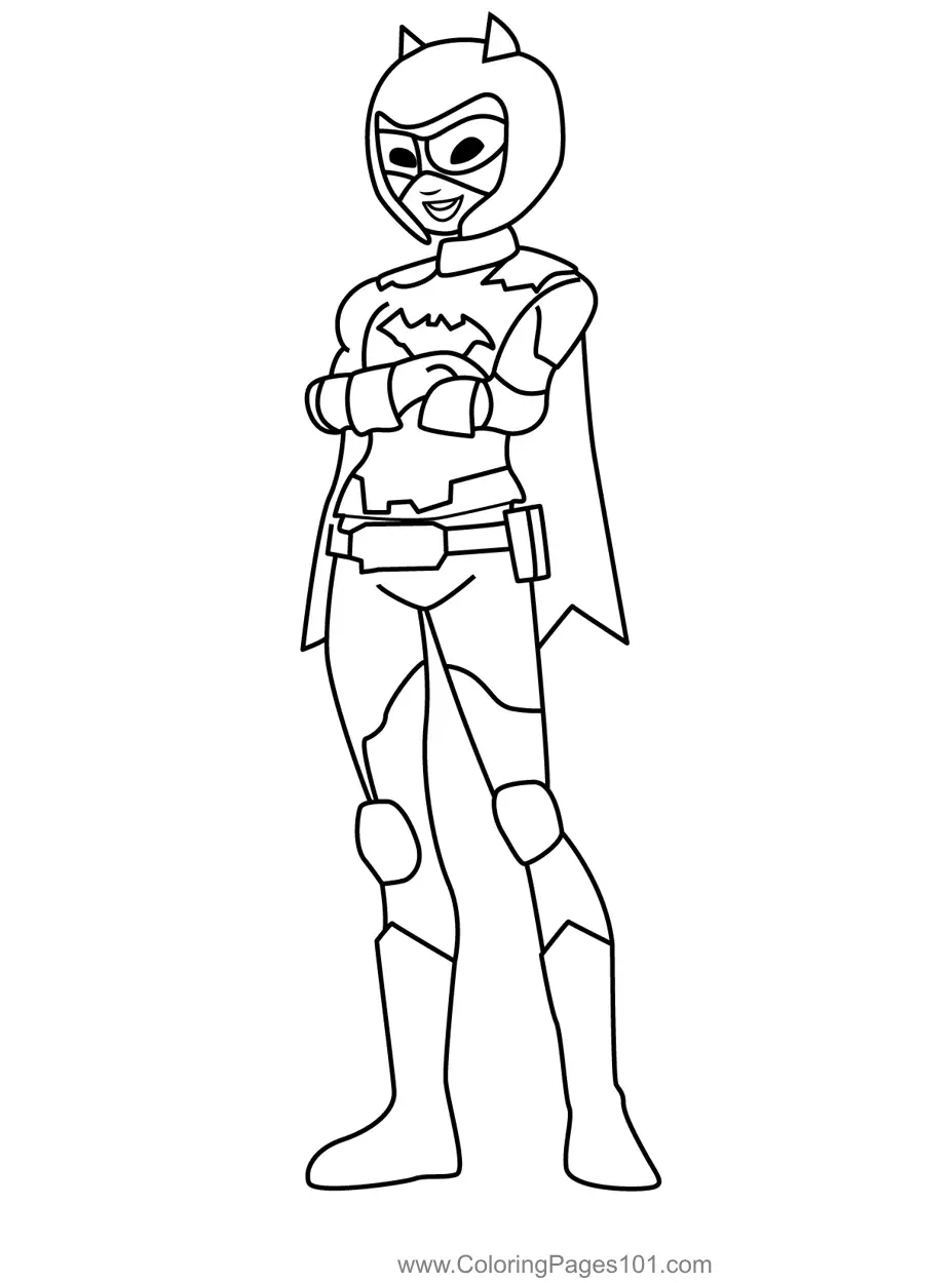 Batwheels Coloring Pages 7