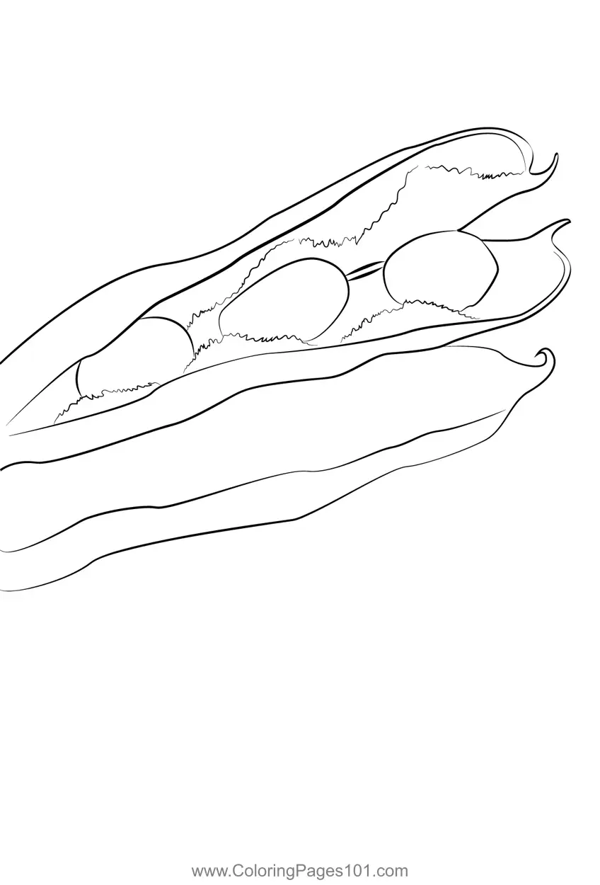 Beans Coloring Pages 3