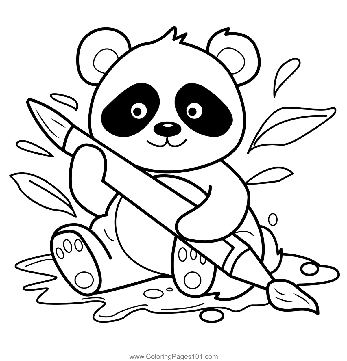 Bear Coloring Pages 11
