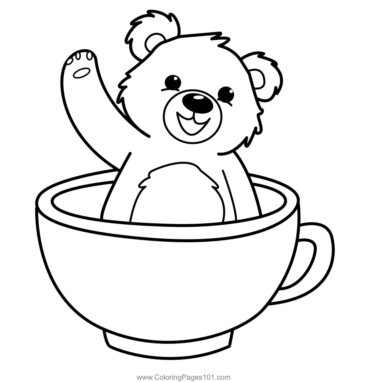 Bear Coloring Pages