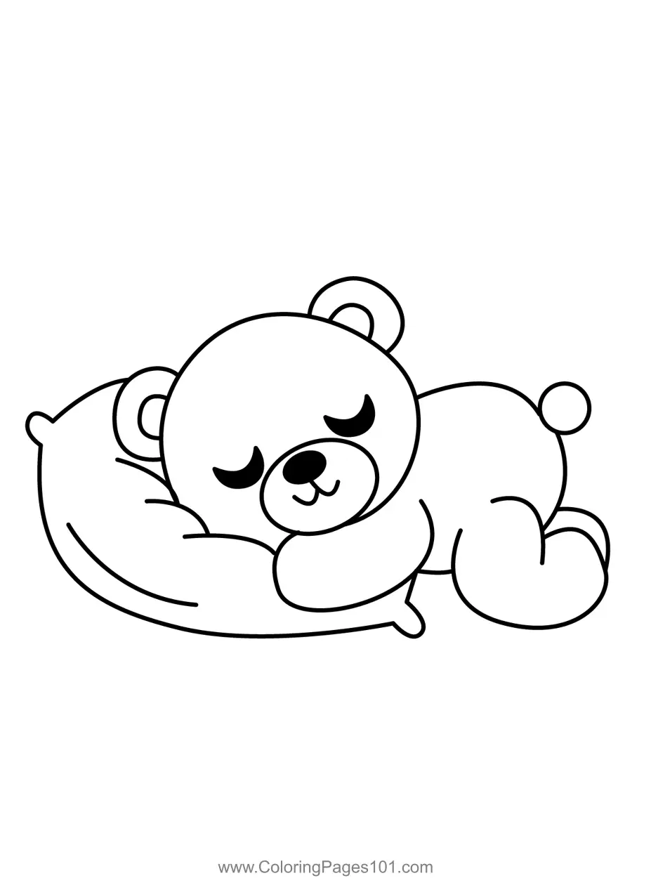 Bear Coloring Pages 2