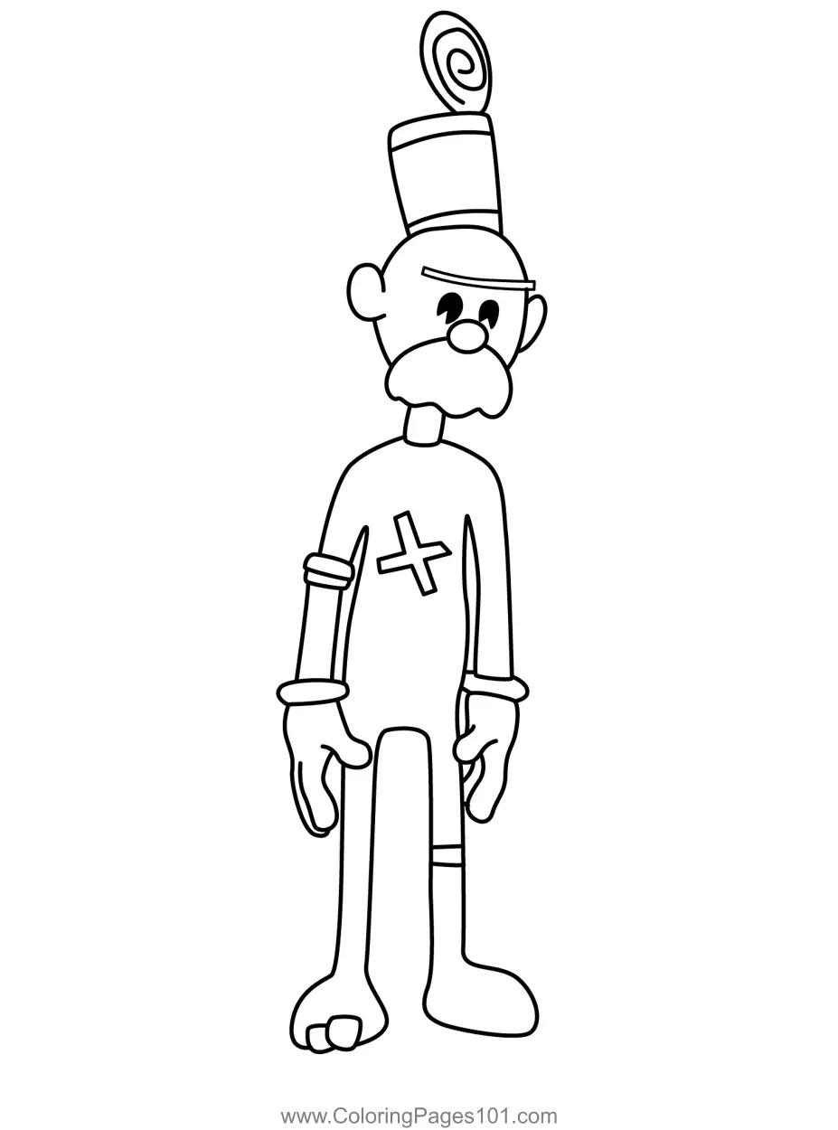 Bendy and the Ink Machine Coloring Pages 1