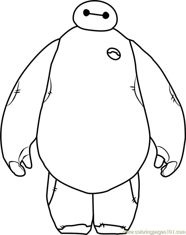 Big Hero 6 Coloring Pages 10