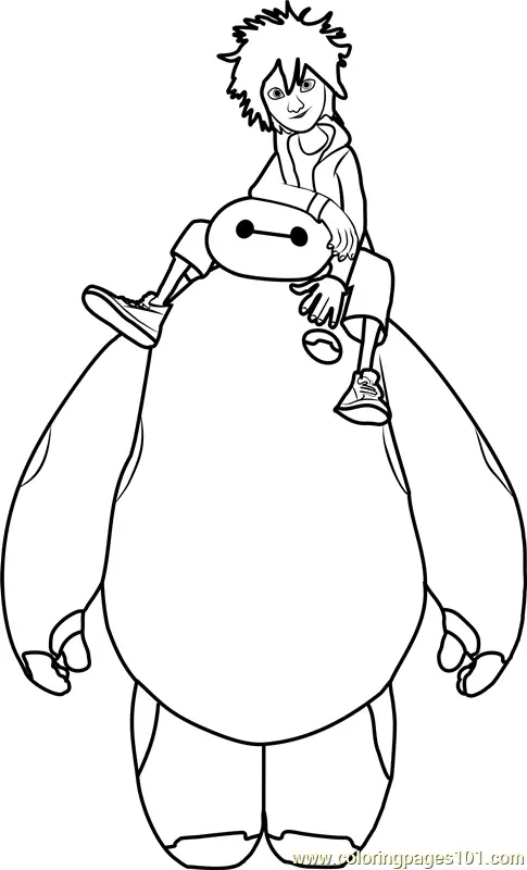 Big Hero 6 Coloring Pages 5
