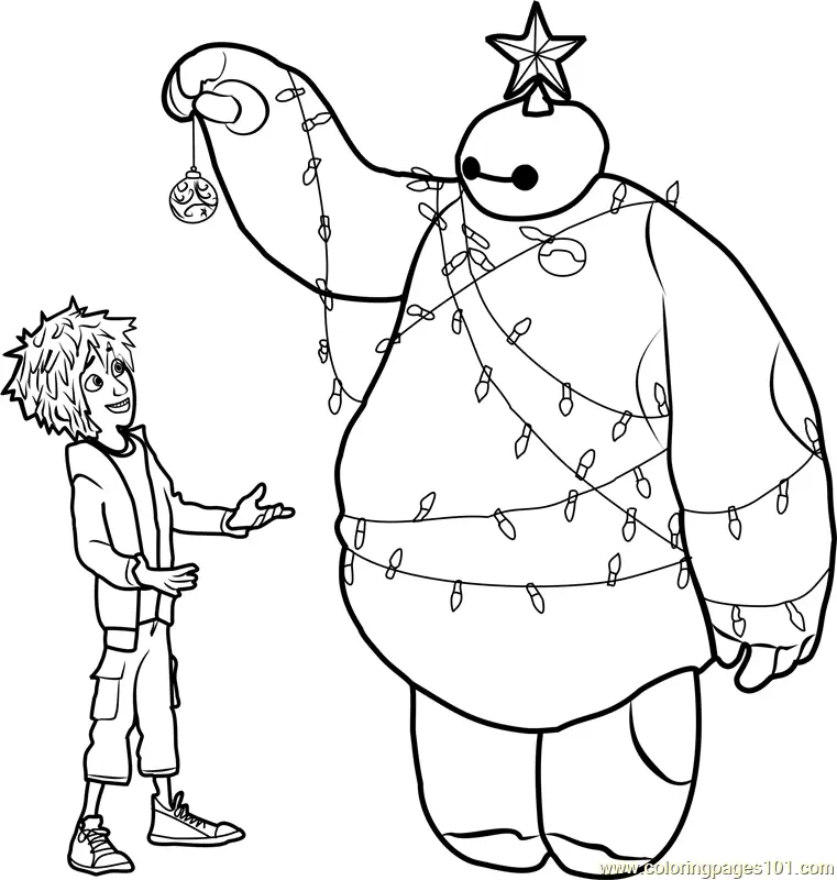 Big Hero 6 Coloring Pages 6