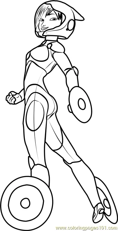 Big Hero 6 Coloring Pages 8