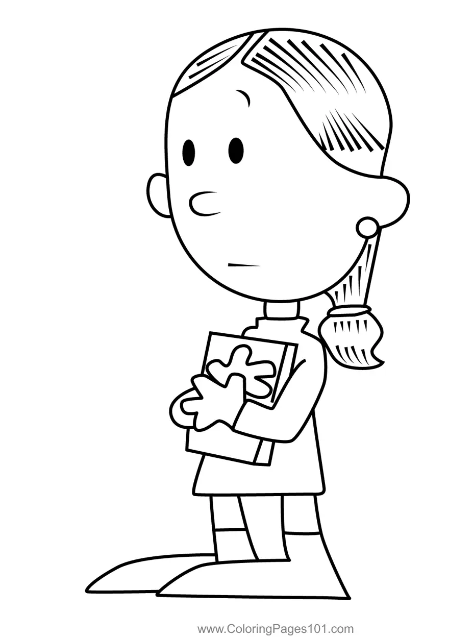 Big Nate Coloring Pages 2