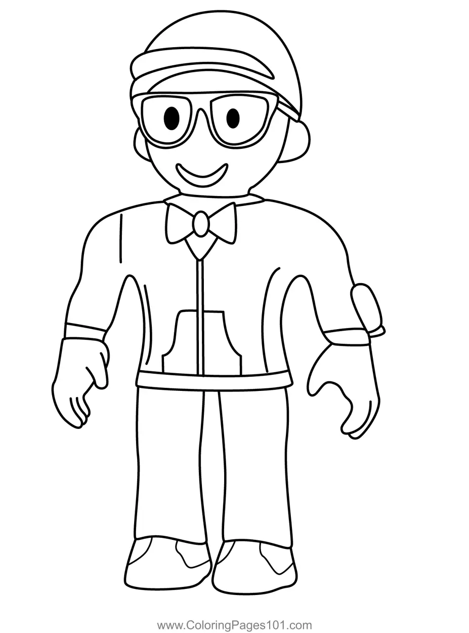 Blippi Coloring Pages 2