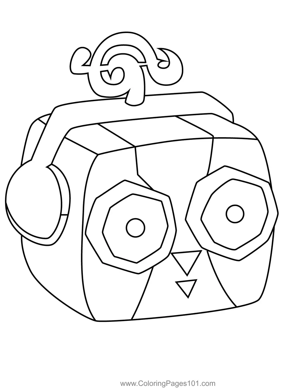 Blox Fruits Coloring Pages 2