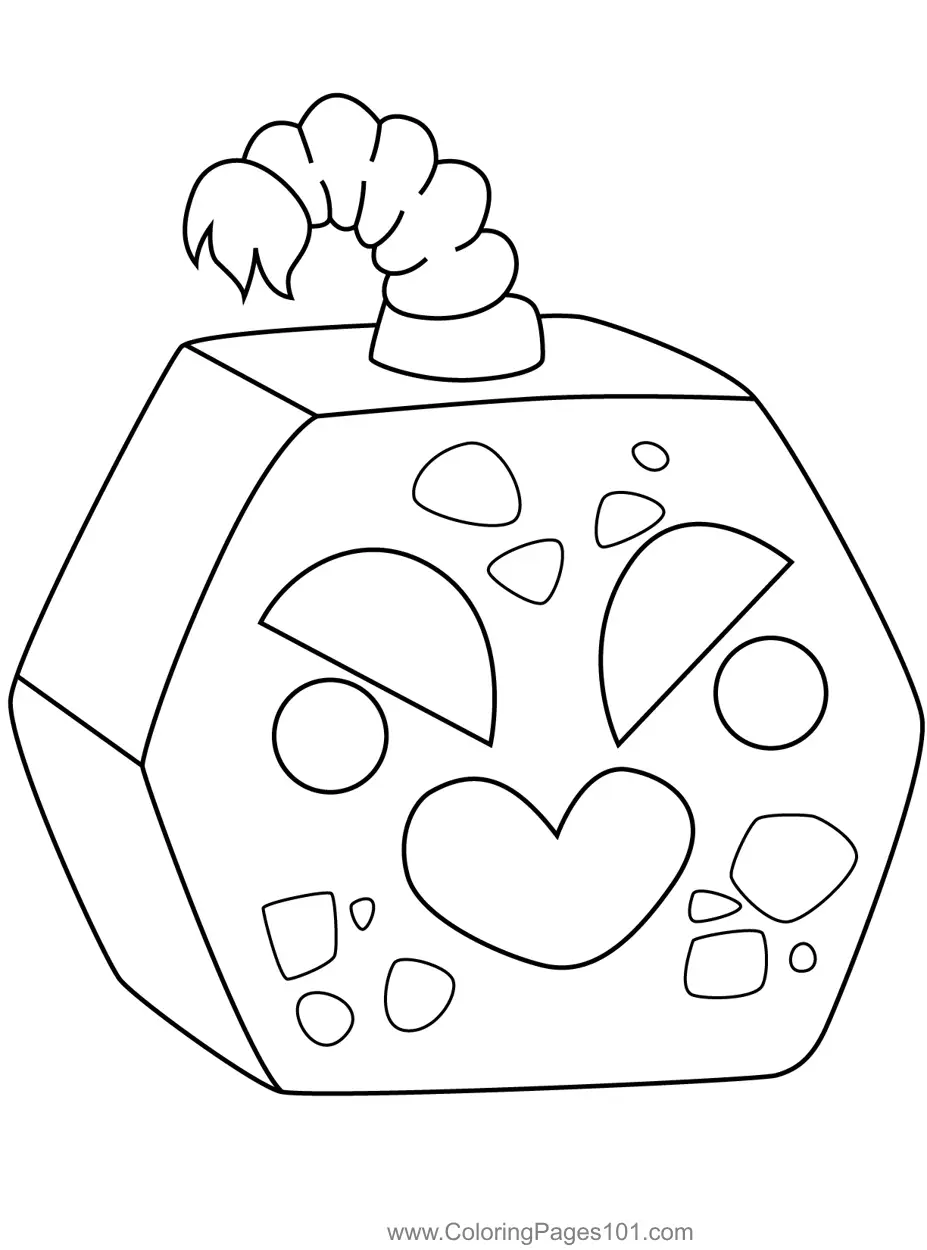 Blox Fruits Coloring Pages 4