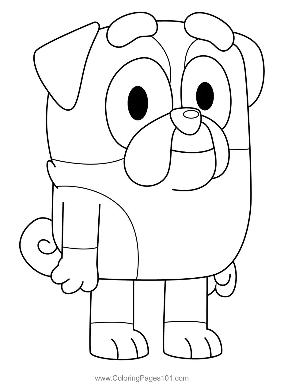 Bluey Coloring Pages 2