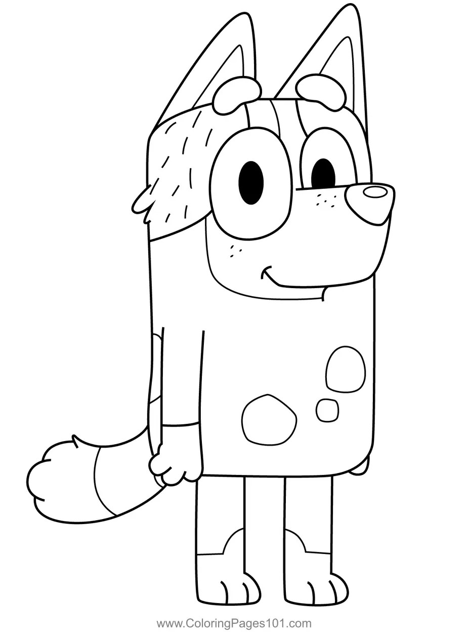 Bluey Coloring Pages 6